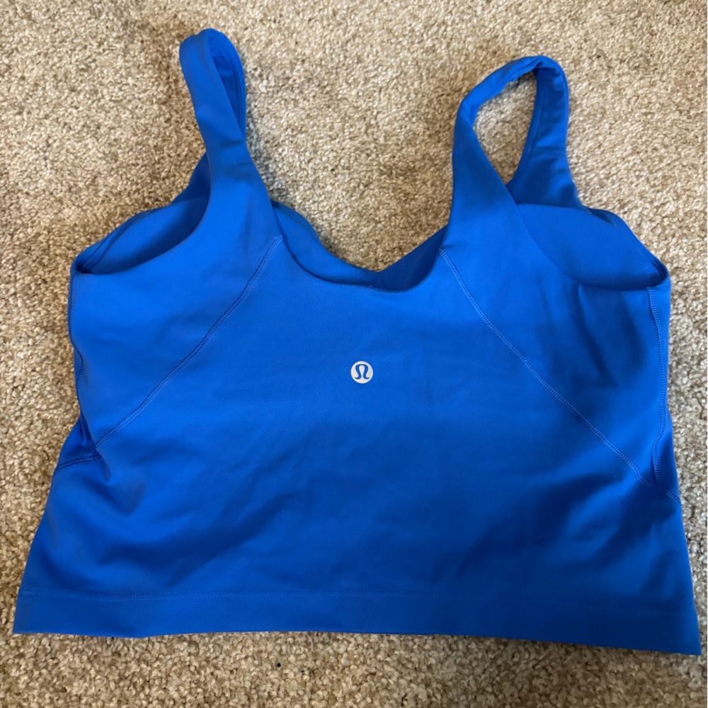 lululemon blue align tank